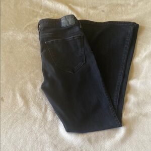 Hollister Black Flare Wide Leg Jeans